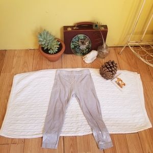 Toddler's Silver Leggings